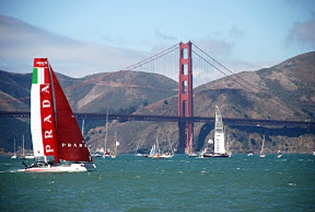 Golden Gate Bridge San Francisco America's Cup