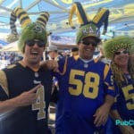 LA Rams Tailgate Party fans