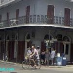 New Orleans French Quarter building