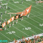 Texas football game day flags