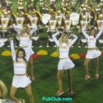 USC Song Girls post game