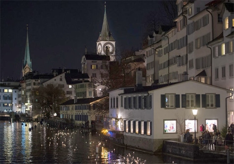 Lichterschwimmen Zurich holidays
