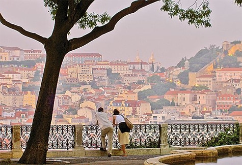 Lisbon Portugal couple