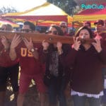 USCk-UCLA tailgate party