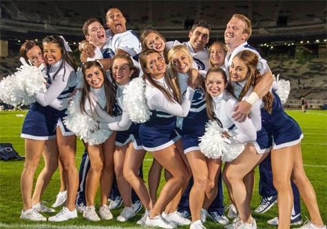 Penn State cheerleaders