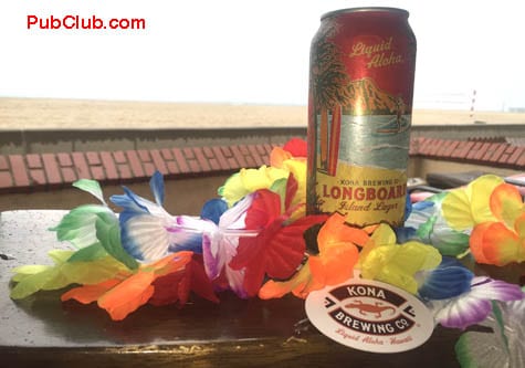 Kona Longboard Lager liquid aloha