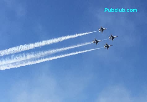 USAF Thunderbirds LA County Air Show