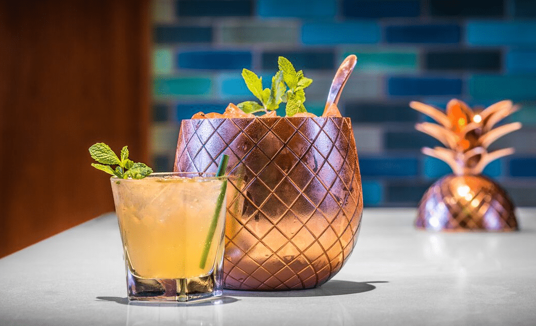 Jacks Restaurant Monterey pineapple cocktail