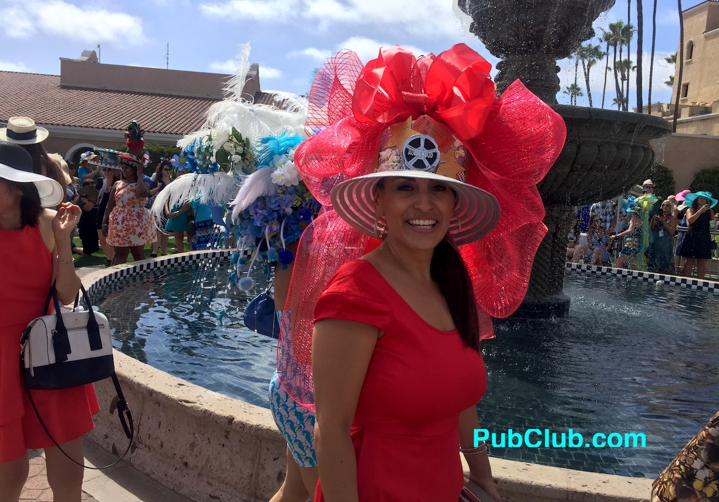 Del Mar Opening Day hat parade