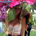 Del Mar Opening Day hot blonde hat contest