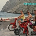 Greek Island mopeds