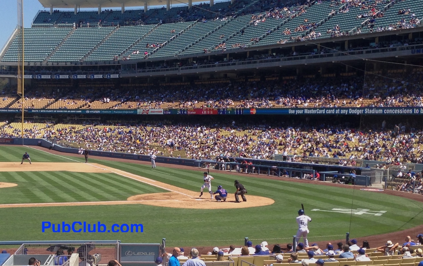 LA Dodgers Dodger Stadium day game