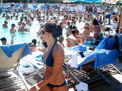 Palm Desert Marriott pool party
