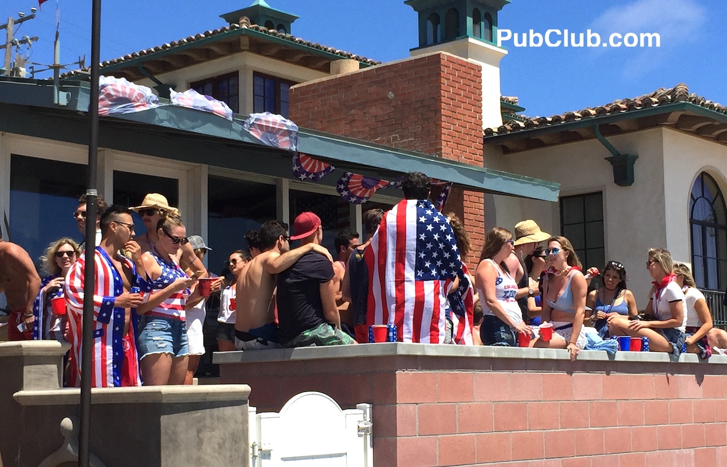 4th of July Hermosa Beach CA Strand house party