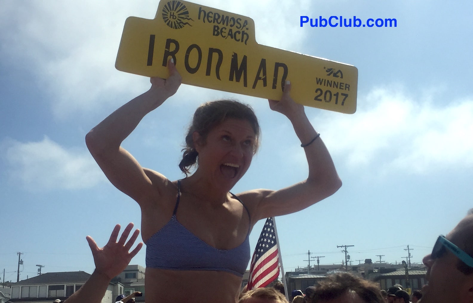 Hermosa Beach Ironman 2017 female winner 4th of July