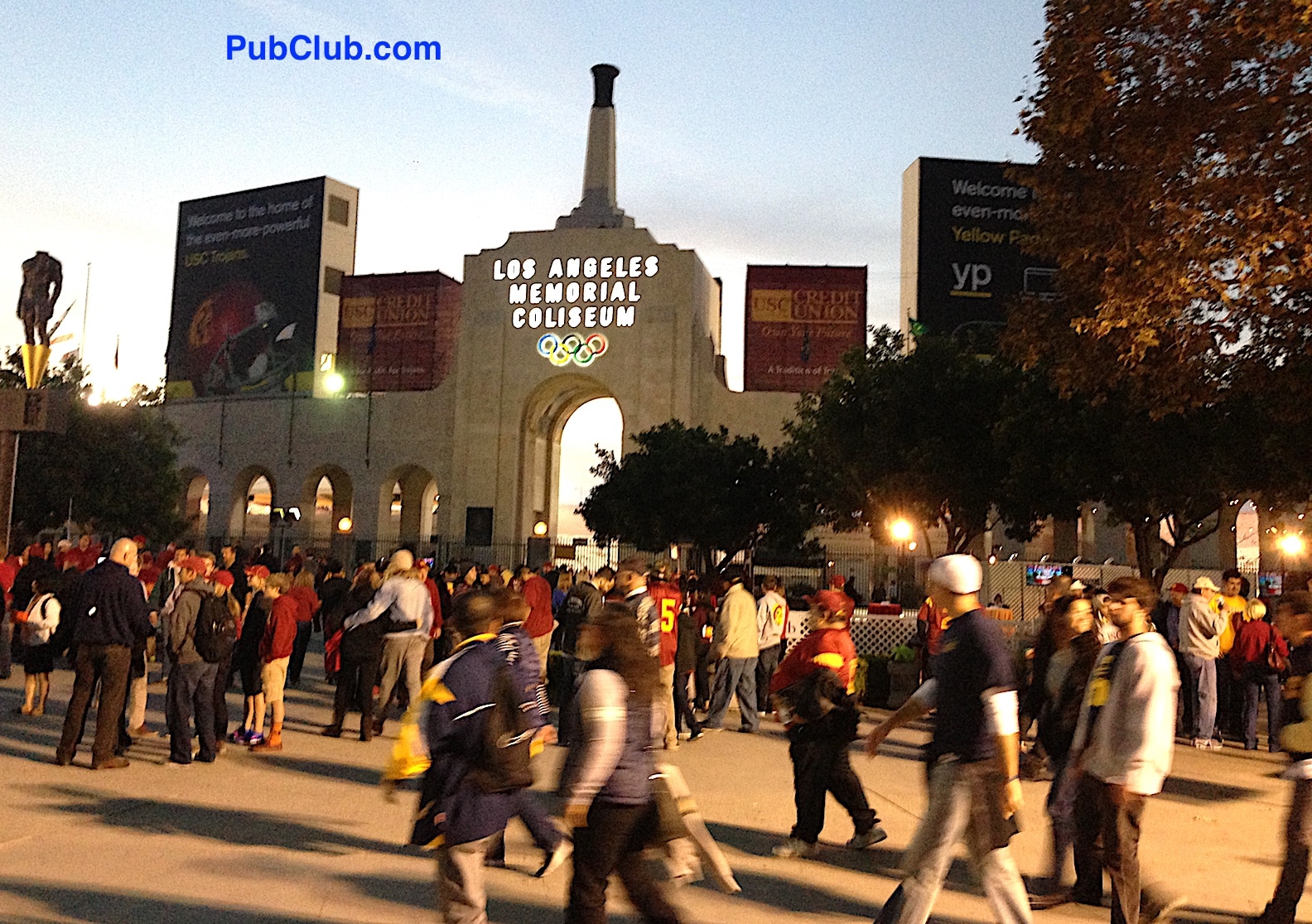 Los Angeles Coliseum USC game