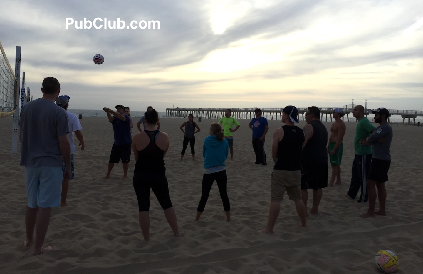 Smackfest Events beach volleyball class Hermosa Beach CA