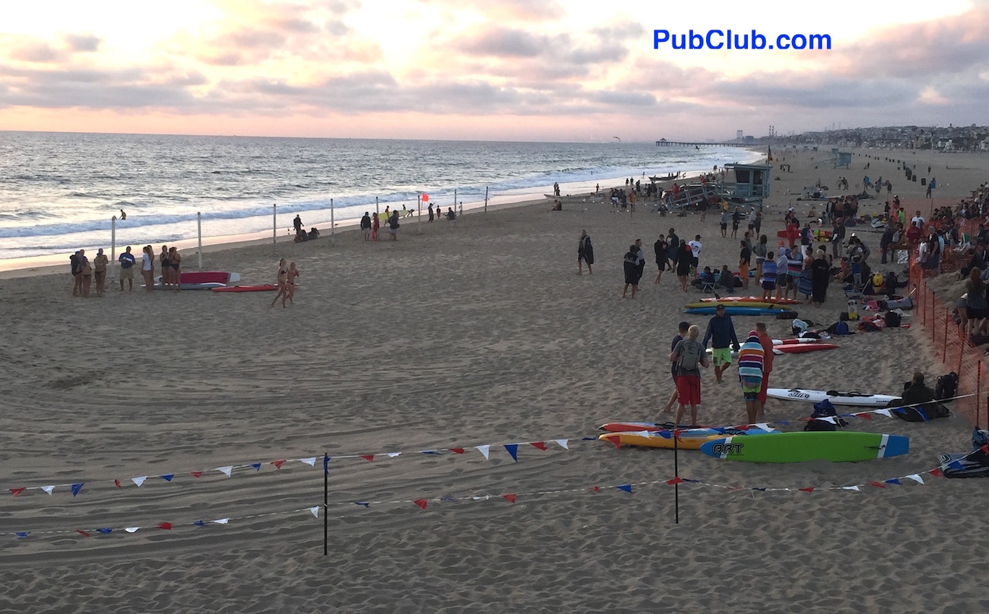 Surfest LA County Lifeguards competition Hermosa Beach CA