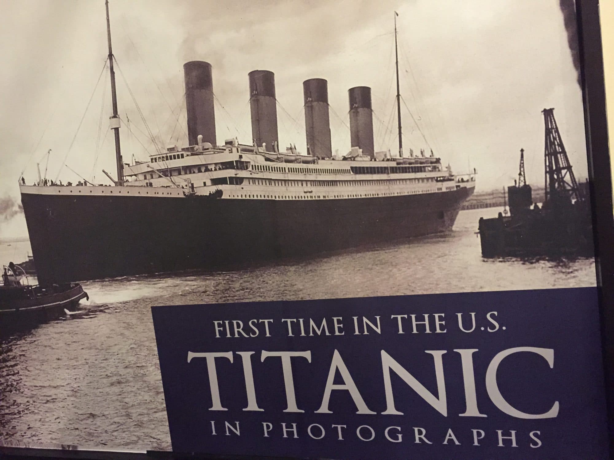 Titanic exhibit Queen Mary