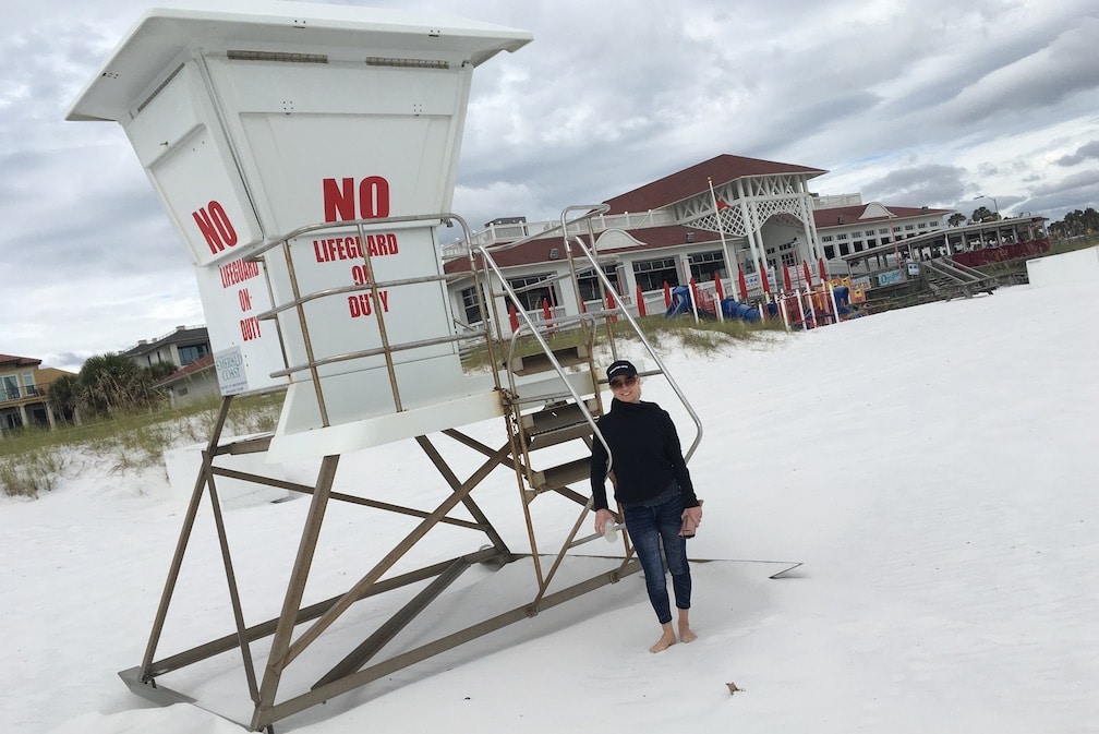 Hurricane Irma Florida Panhandle beach