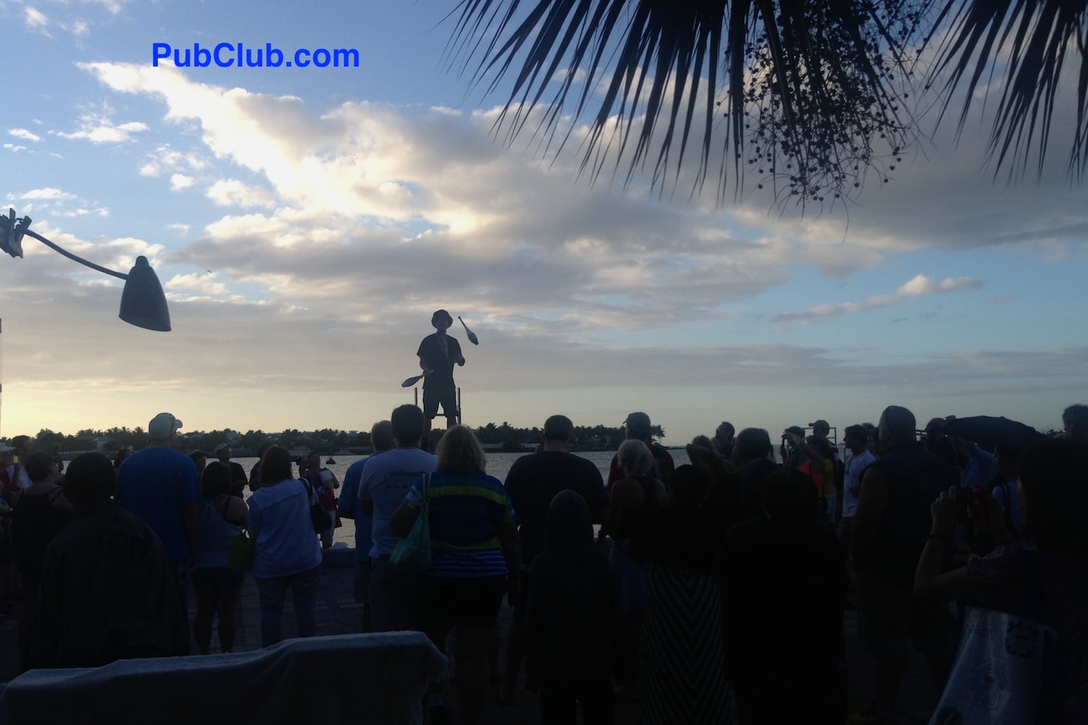 Key West sunsets Mallory Square juggler