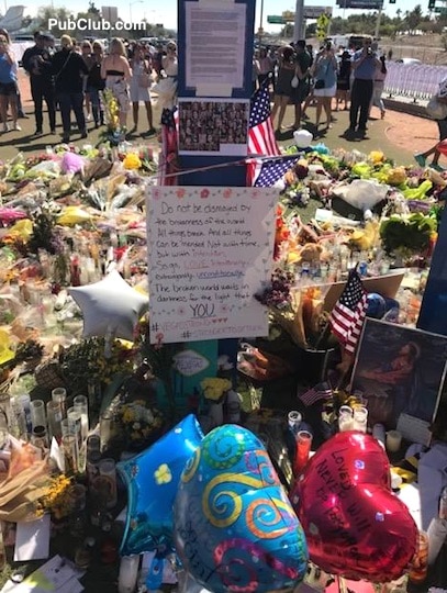 Las Vegas shooting memorial