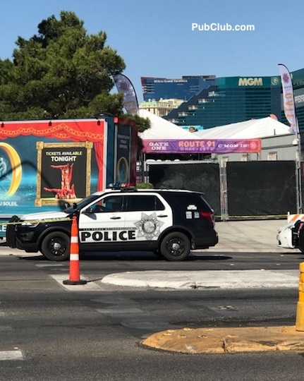 Las Vegas shooting memorial concert entrance