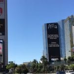 Las Vegas shooting Strip marquees