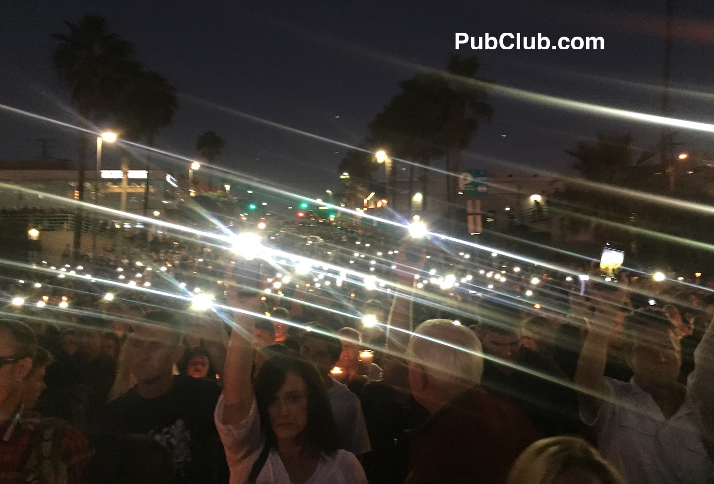 Manhattan Beach vigil Las Vegas shooting victims
