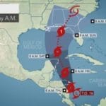 Tropical Storm Nate tracking