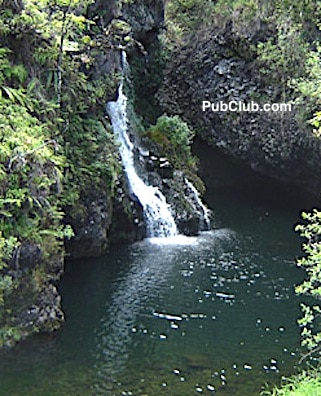Seven pools waterfall Maui 