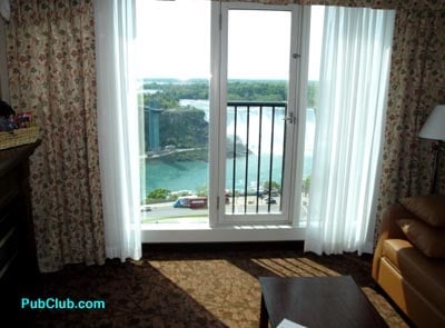 Niagara Falls Canada hotels Sheraton At The Falls room view