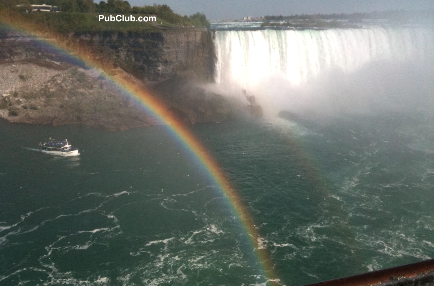 Niagara Falls rainbow Maid of the Mist