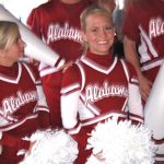 Alabama Crimson Tide cheerleaders