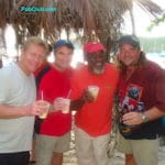 Foxy at Foxy's Bar New Year's Eve Jost Van Dyke British Virgin Islands