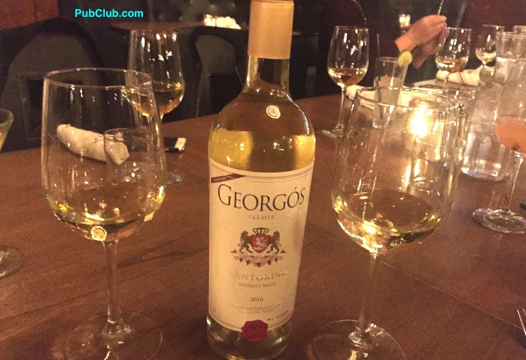 Georgos Greek Wine Santorini Sauvignon Blanc