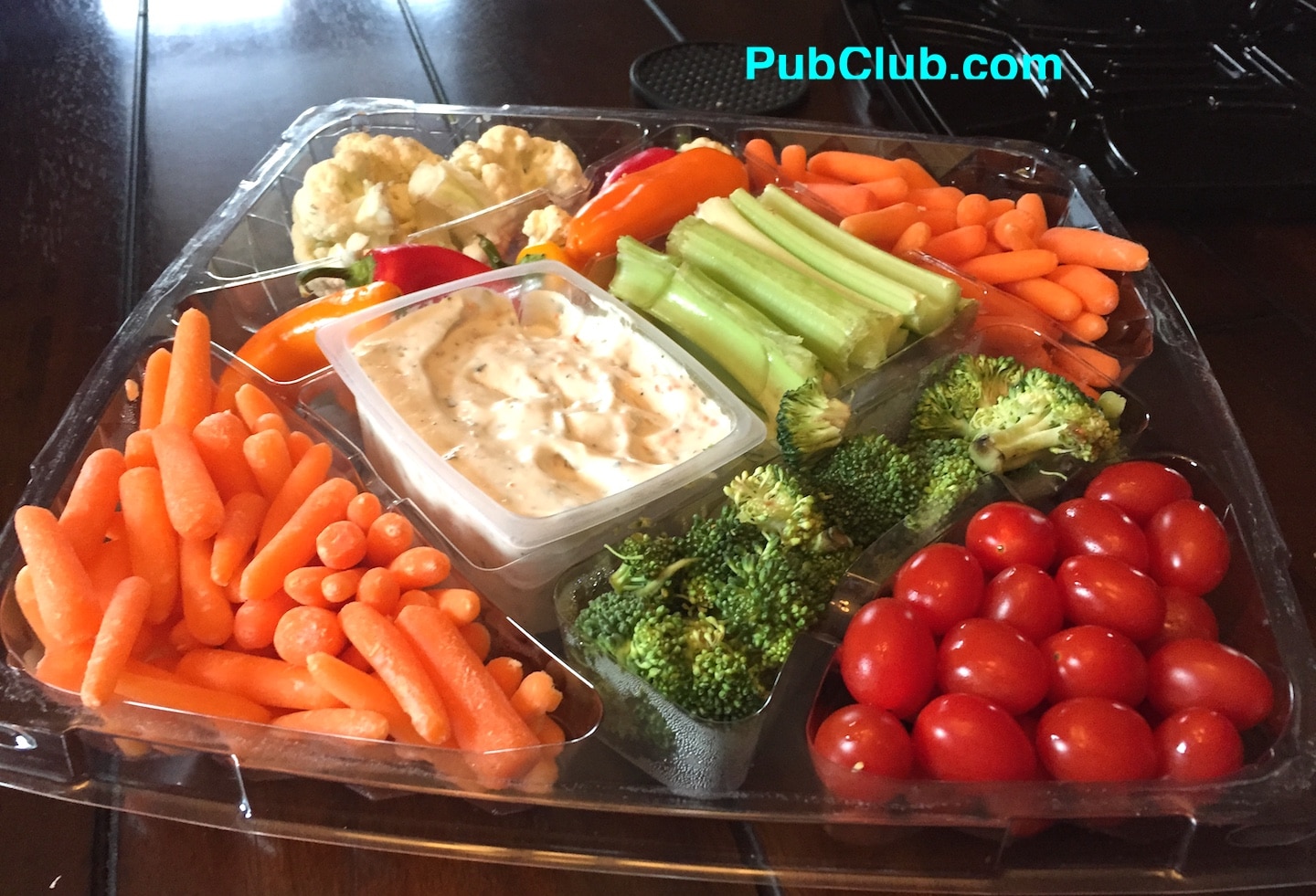 House party vegan food platter