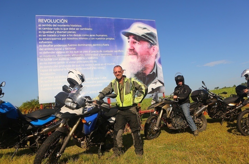 Christopher P. Baker Cuba motorcycle tours