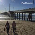 Venice Beach Pier couple
