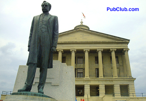 Nashville Tennessee State Capitol statue
