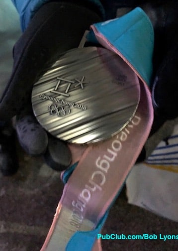 XXIII Olympic Winter Games PyeongChang Chris Mazdzer silver medal