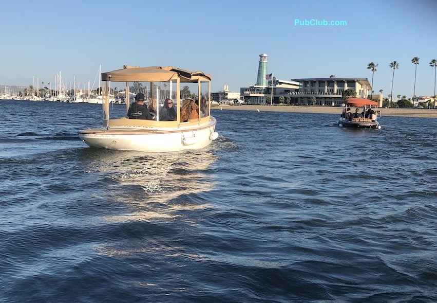 Duffy Boats Electric Boat Rentals Newport Beach Lighthouse Bayview Cafe
