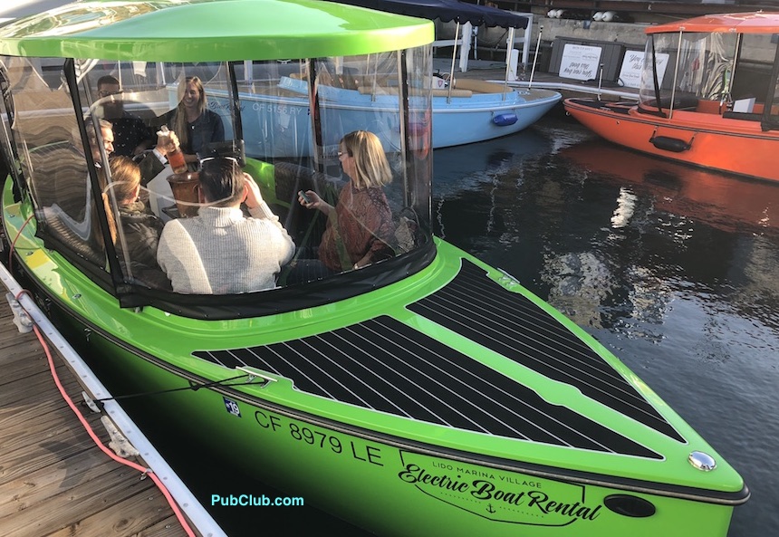 Duffy Boats Electric Boat Rentals Newport Beach