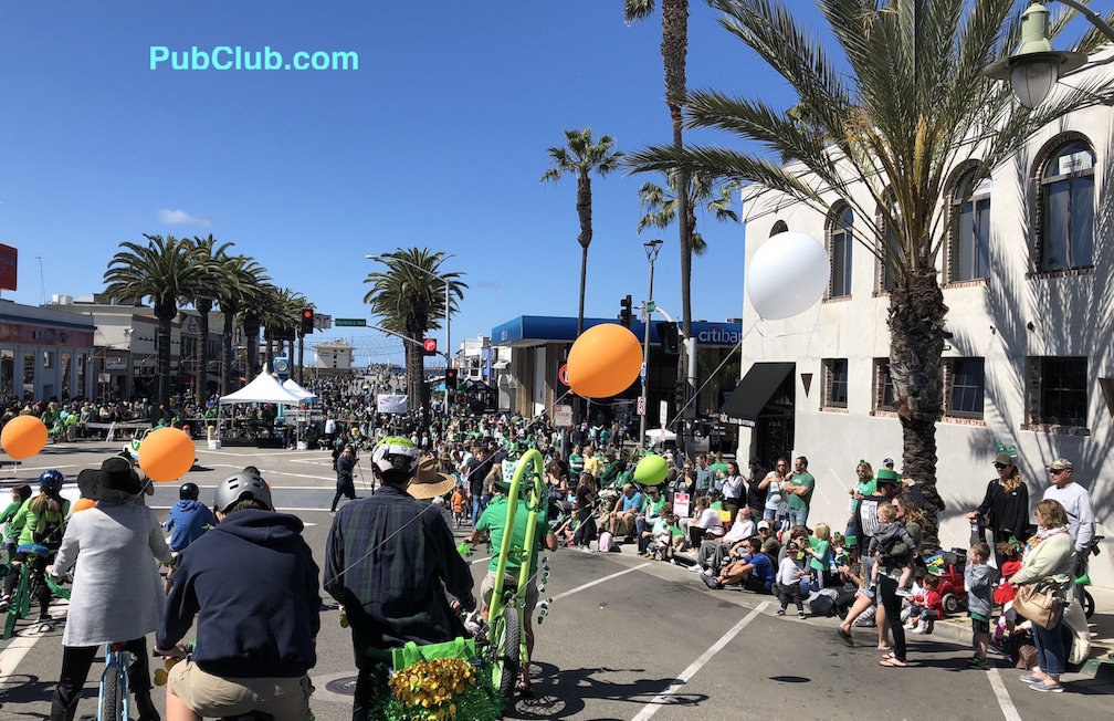Hermosa Beach St. Patrick's Day parade 2018