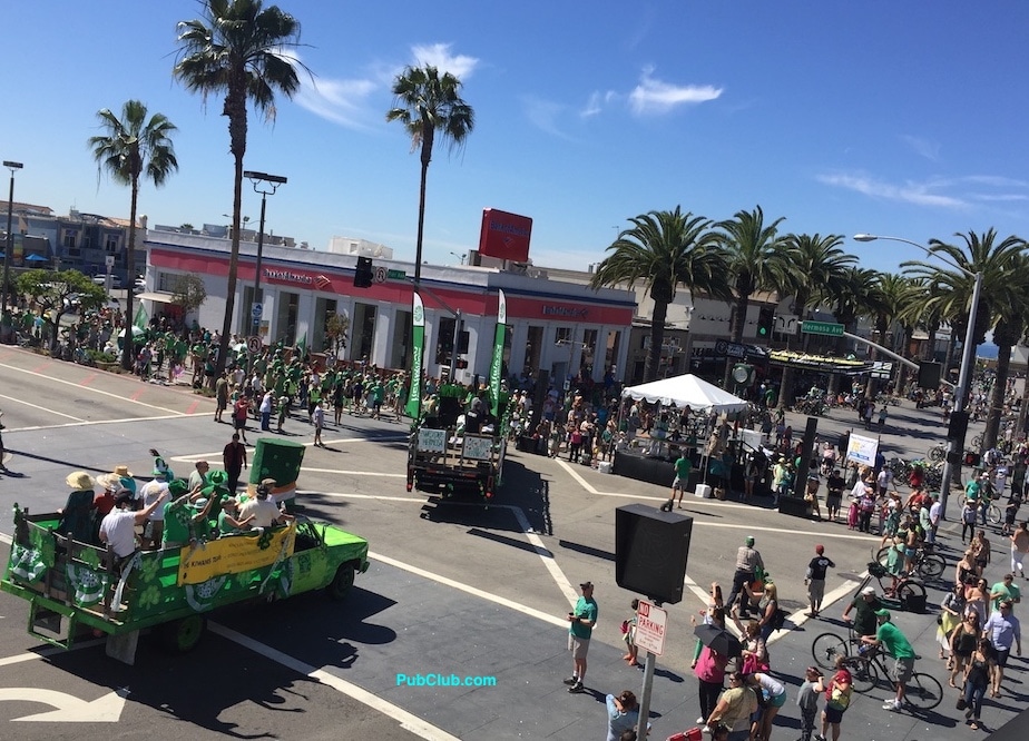 Hermosa Beach St. Patrick's Day parade