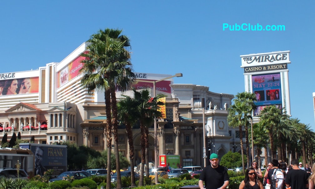 Las Vegas Strip hotels Mirage