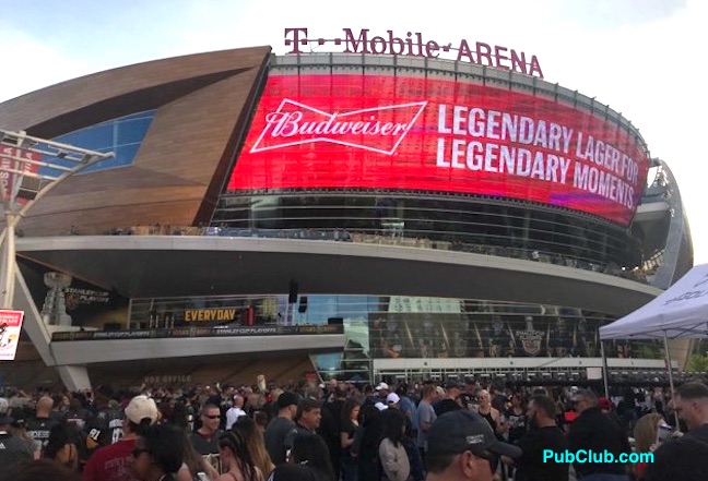 Las Vegas Knights hockey team pregame T-Mobile Arena