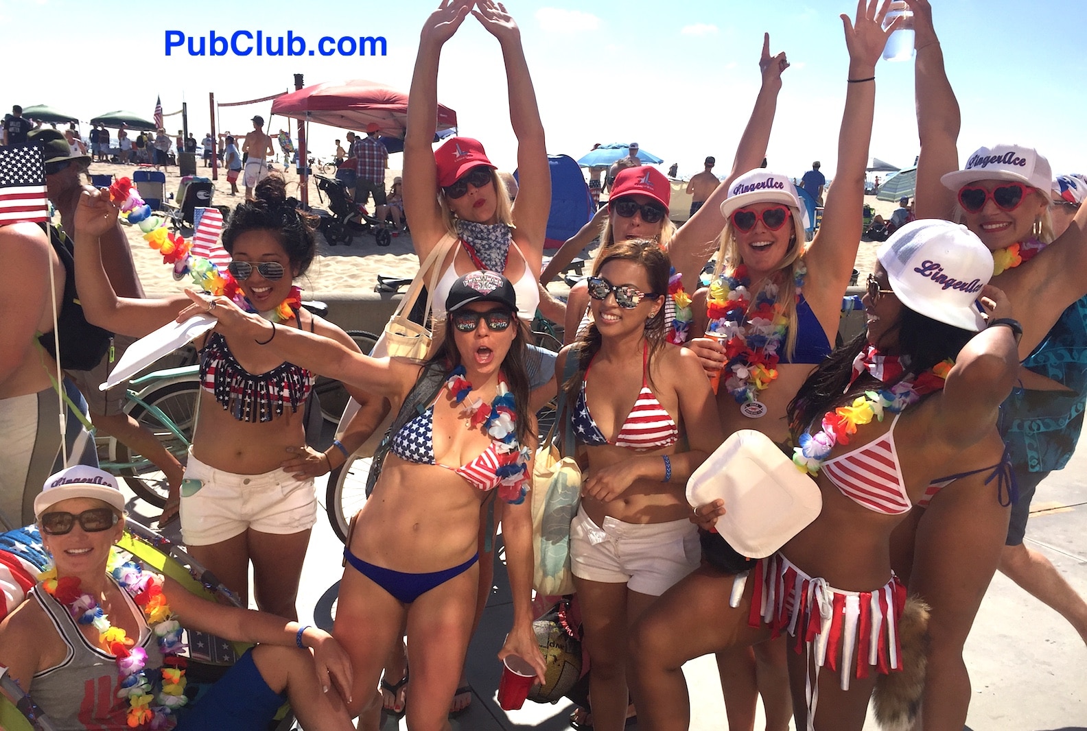 4th of July party Hermosa Beach CA