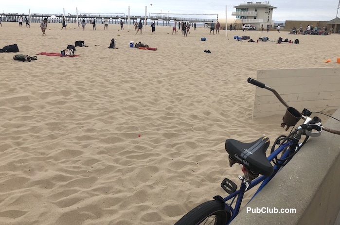 Hermosa Beach Pier beach volleyball Hermosa Beach Pier beach volleyball