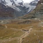 Swiss Alos hiking to Matterhorn